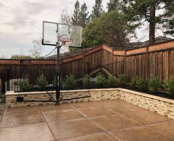 this image shows concrete fullerton residential concrete driveway