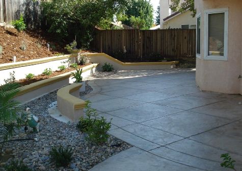 this image shows concrete wall in fullerton, california