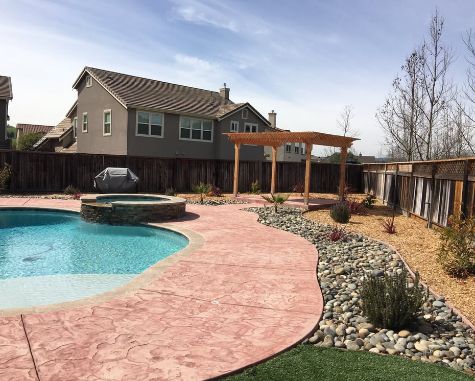 this picture shows pool deck contractor fullerton